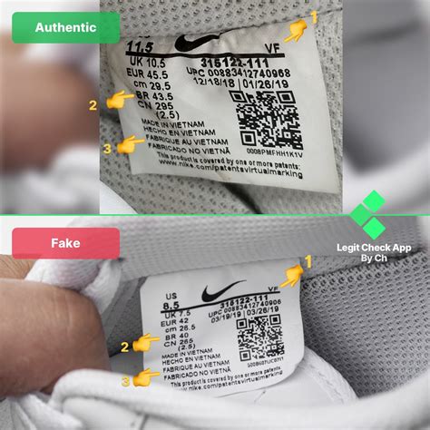 how to identify fake nike flex show tr 5 shoes|how to identify a fake nike.